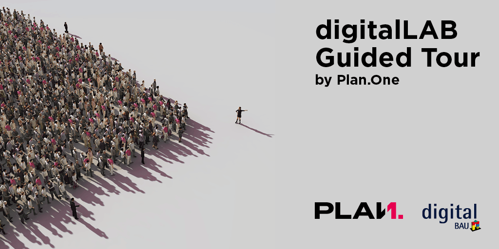 Bei der digitalBAU 2020 in Köln präsentiert sich die Startup-Szene der Baubranche. Du findest Plan.One im digitalLAB am Stand H7 561/5. 
Startup Führungen durch das digitalLAB gibt es gratis dazu😉

Jetzt kostenlos anmelden
👉 info.plan.one/digitallab-gui…