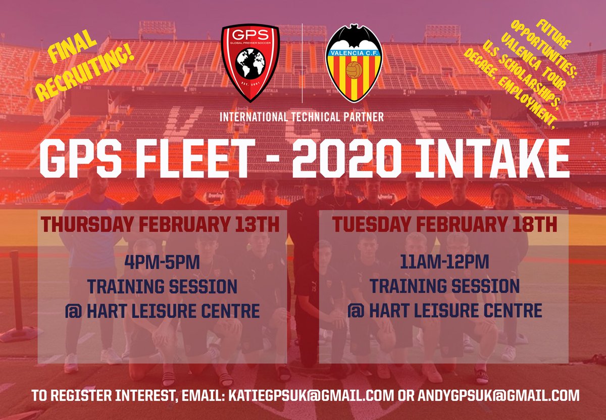 GPS Fleet latest Recruitment Information! ⚽️