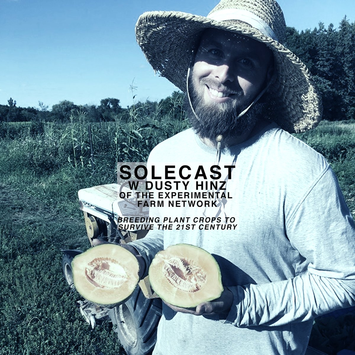 SOLECAST: 
w/ Dusty Hinz of <a href="/ExpFarmNetwork/">ExperimentalFarmNet</a> 
"Breeding Crops To Survive The 21st Century"
We talk about: 
-collapse &amp;climate change
-their open sourced plant breeding programs
-creating bioregional food systems 
-building an urban to rural pipeline
+ more
soleone.org/solecast/2020/…