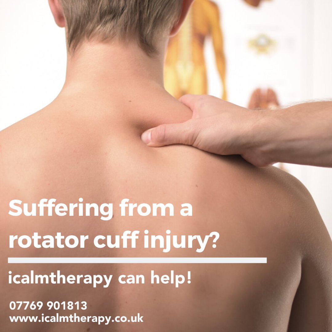 icalmtherapy's tweet photo. Rotator cuff injury. Using advanced techniques, trigger point therapy and stretching, I aim to relieve the source of the rotator cuff pain in 1-6 treatments! #massage #treatment #brighton https://t.co/wpvAfl9K5r
