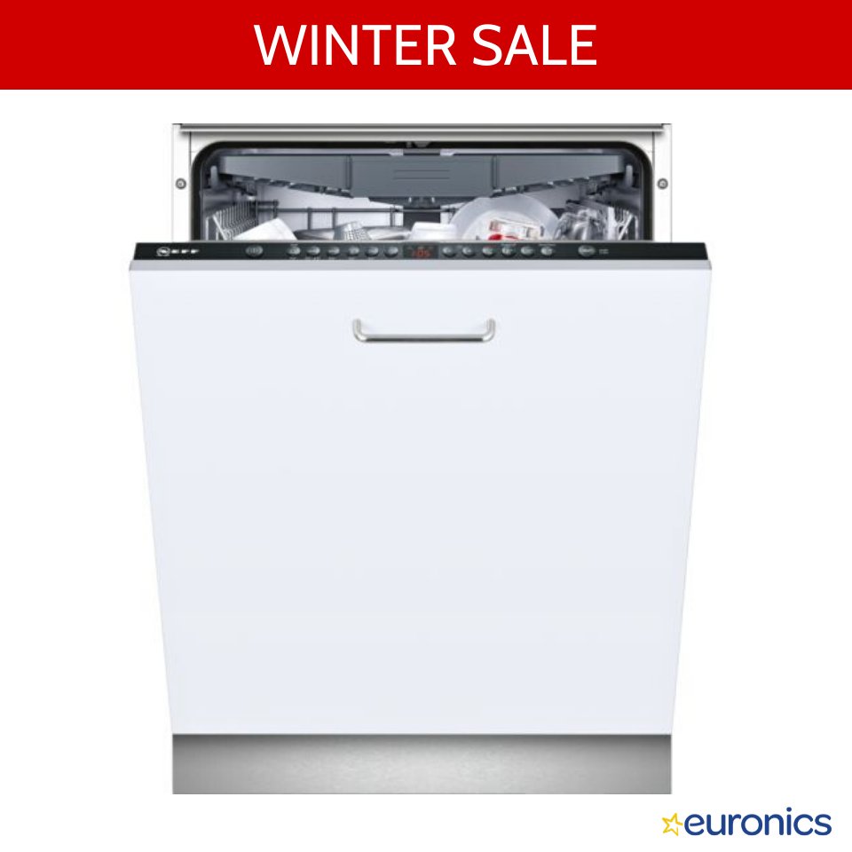 Adcocks_Watton's tweet photo. NEFF Fully Integrated Full-Size Dishwasher 

- Flex 2 baskets with many adaptable, foldable elements for convenient loading
- TimeLight – the time remaining in the programme is projected onto the floor

💻 https://t.co/oGghZzlBWU #watton #norfolk #euronics https://t.co/XHU19wtZos