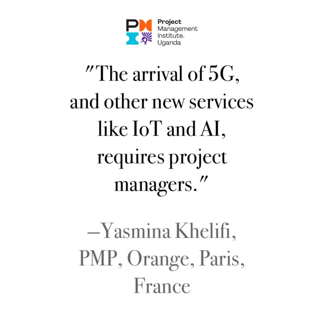 PMI_UG_Chapter's tweet photo. “The drive to 5G could ratchet global interconnectivity &amp; tech innovation to the next level—and open doors wide for project professionals.”
Find out more in this month’s Issue of the #PMNetwork. Download the app for new ideas, fresh perspectives &amp; emerging trends. Stay informed! https://t.co/kX3QkCszUe