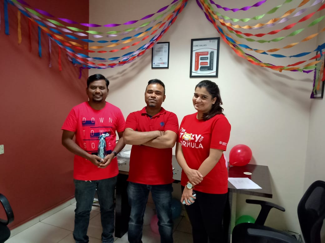Where good work happens, there is also space to celebrate from time to time!
On January 20th, we celebrated our 16th Anniversary.
#16thAnniversary #Celebrations #HappyMoments #CorporateSuccess #FormulaGroup