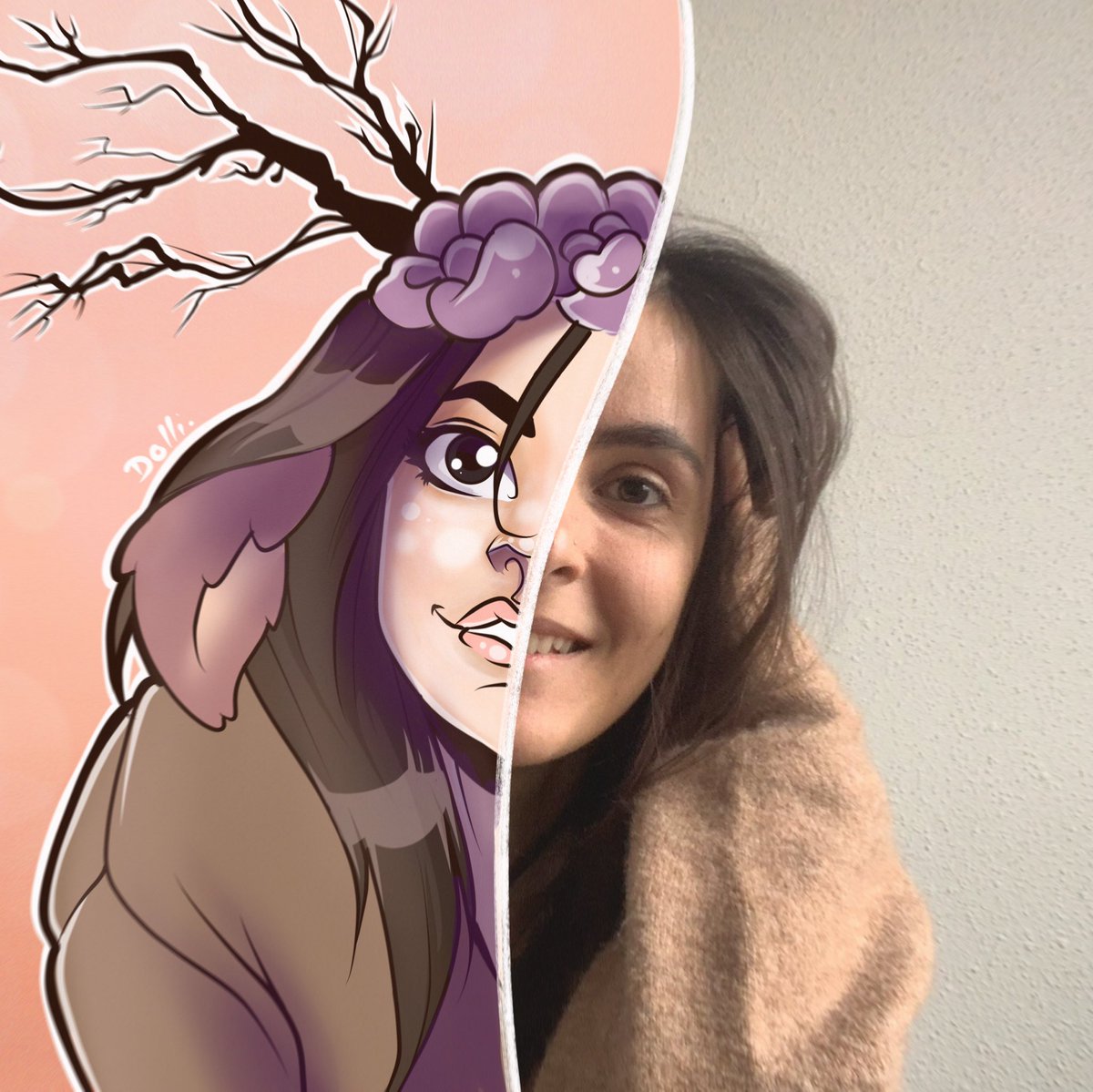 dollienda's tweet photo. J’arrive après la bataille mais c’est pas grave #toonme #toonmechallange https://t.co/gwElhxLd97