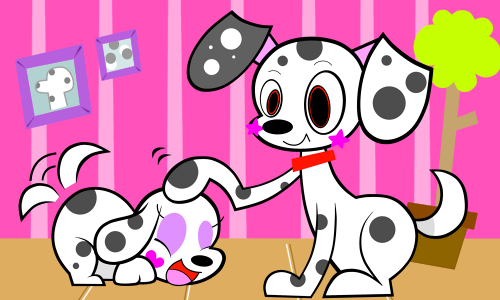 Dalmatiansのtwitterイラスト検索結果 古い順