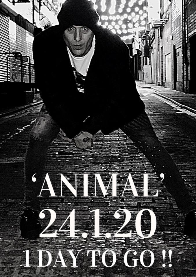Tomorrow is the big one! I’ll be releasing my first single ‘Animal’, ahead of my full album ‘SPLIT’ to follow later on in the year. 
 
The song will be on all major streaming services at midnight! 🙏🏽