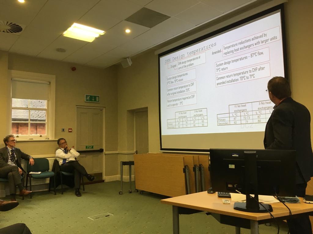 DC2Engineering's tweet photo. Sharing knowledge and experience at the @HarperAdamsUni STEP transformation presentation in Shropshire #renewableenergy #districtheatingnetwork #biomass #DC2engineering https://t.co/MQ4uWkEfG8