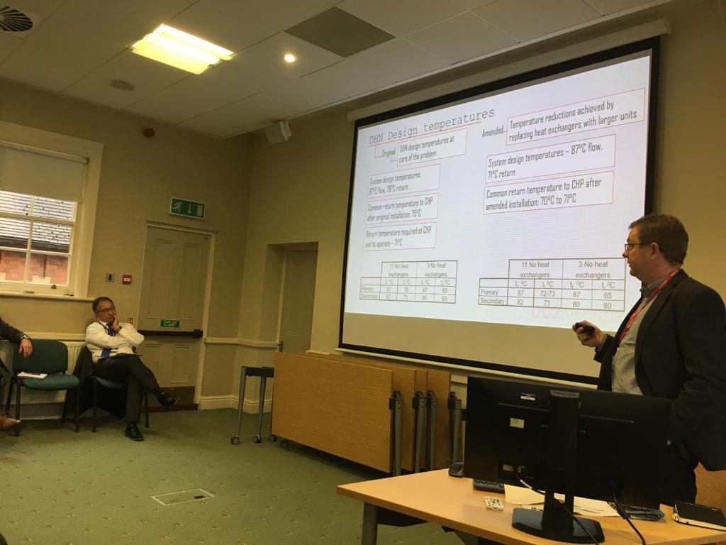 DC2Engineering's tweet photo. Sharing knowledge and experience at the @HarperAdamsUni STEP transformation presentation in Shropshire #renewableenergy #districtheatingnetwork #biomass #DC2engineering https://t.co/MQ4uWkEfG8