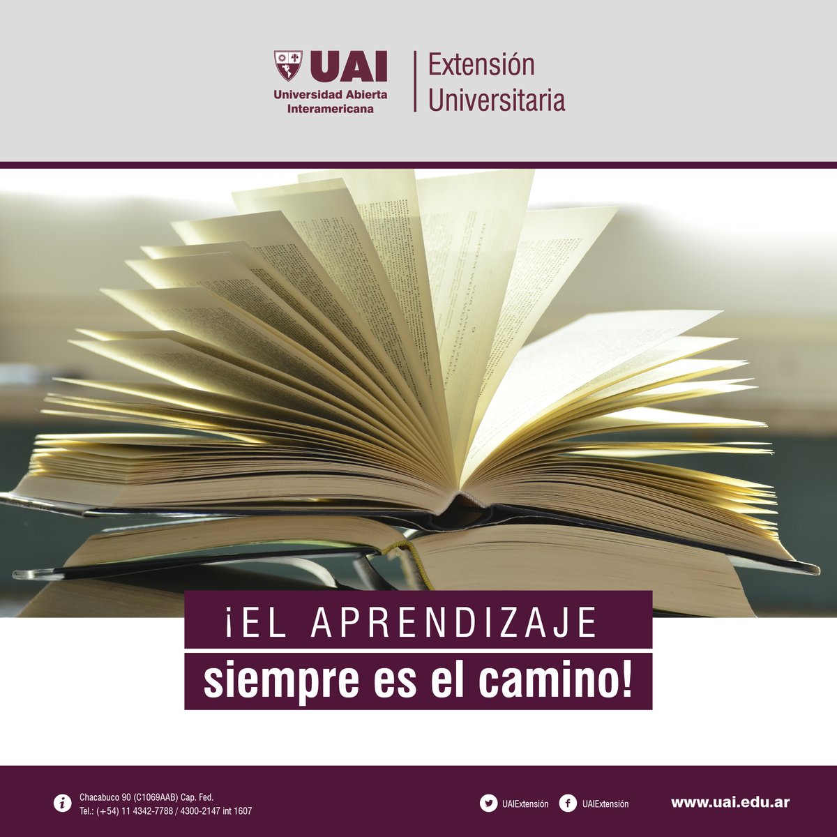 eduuai's tweet photo. El aprendizaje siempre es el camino!
#UAI #EDUCACION #APRENDIZAJE #APRENDER #ESTUDIAR @eduuai https://t.co/ooFVlW92pT