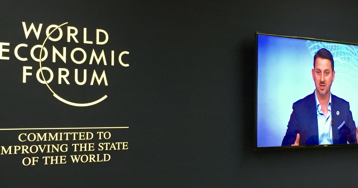 How do our consumption and investment patterns drive modern slavery? Who are the Gretas raising awareness of this global issue? An excellent panel discussion encouraging youth involvement @openforumwef <a href="/YouthForumCh/">Youth Forum Switzerland</a> <a href="/ISZL/">International School of Zug and Luzern (ISZL)</a>