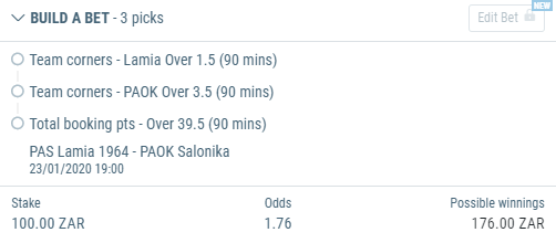 StormBets's tweet photo. Bet for Greece Superleague tonight. My forecast model shows odds of 1.36 so very good value. #footballtips #valuebet #stormbets https://t.co/TLMVpzoIZb