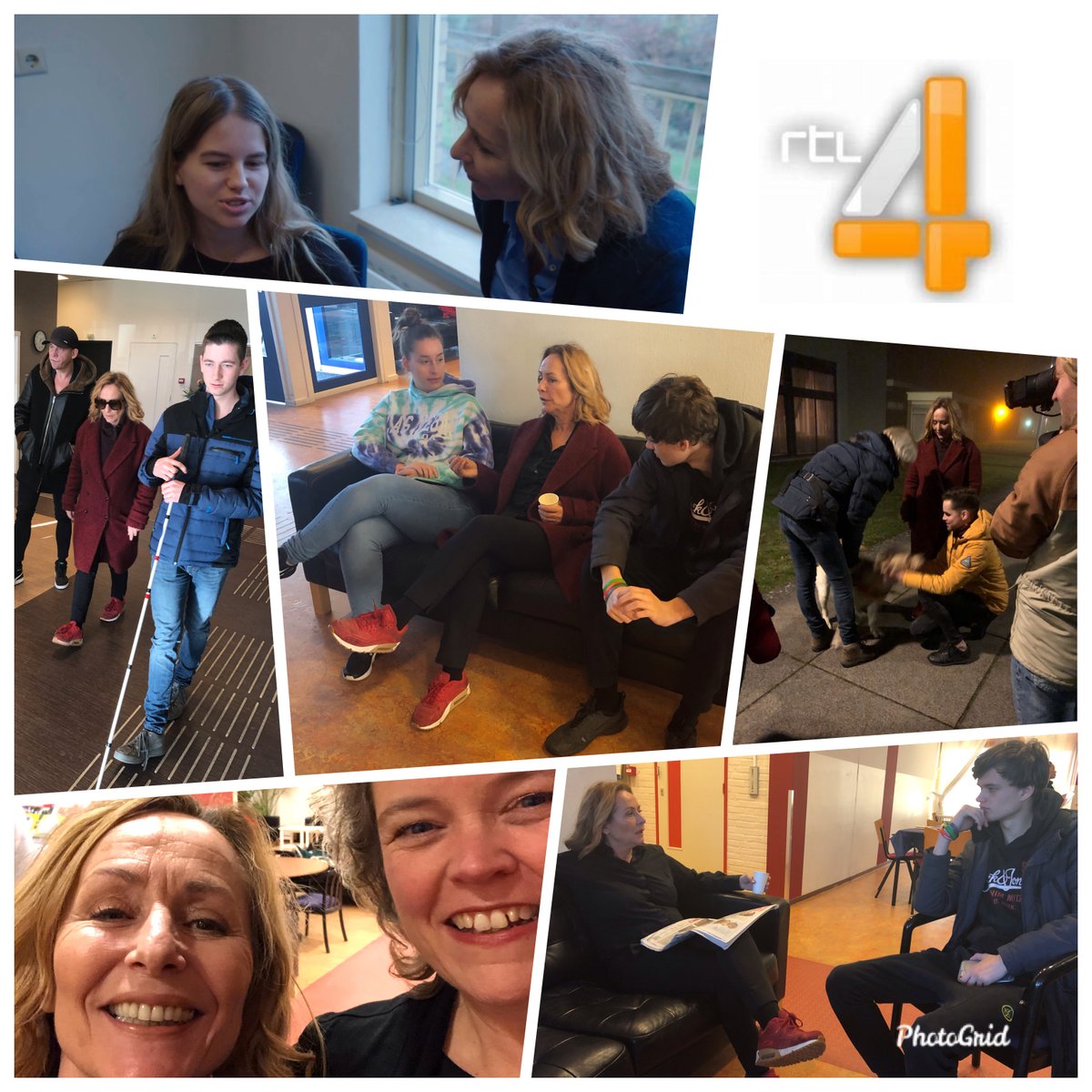 EsterWierenga's tweet photo. 28 jan. 21.25 uur @RTL4 #FiveDaysInside bij @KonVisio Het Loo Erf. @Angelagroothuiz dompelde zich volledig onder in de wereld van slechtziende &amp; blinde mensen. Ik ben er trots op dat ik deze bijzondere documentaire heb mogen initiëren en begeleiden. Promo: https://t.co/nZfI3hjyzI https://t.co/9tv94g6DRu