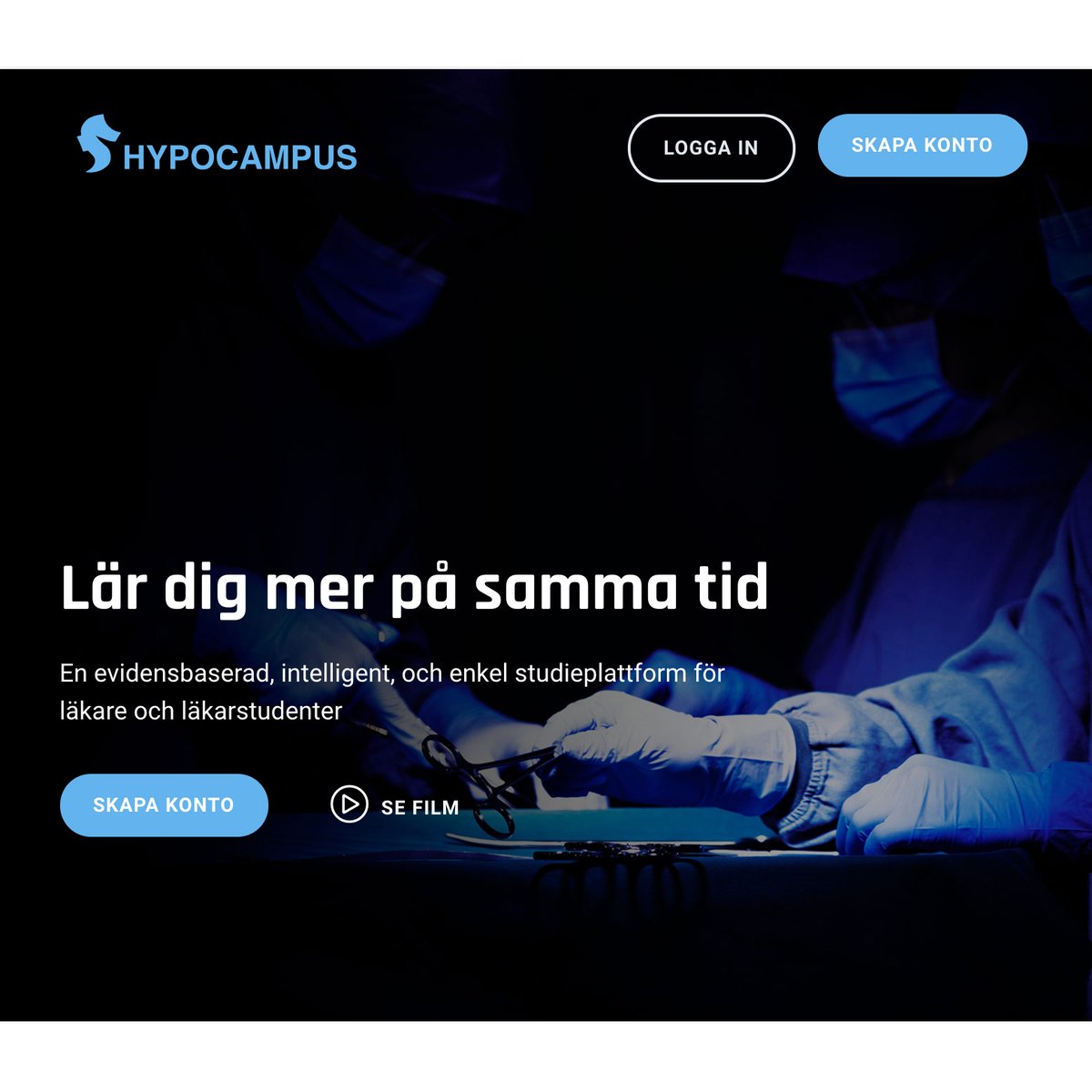 Under hösten har vi jobbat med en ny, stabilare, infrastruktur för Hypocampus servrar 🤖. Vi vill att tjänsten skall kännas snabb även i fortsättningen med ännu fler användare 🚀📈. Testa redan nu på: medicin.cortexio.se 
#hypocampus #läkarstudent