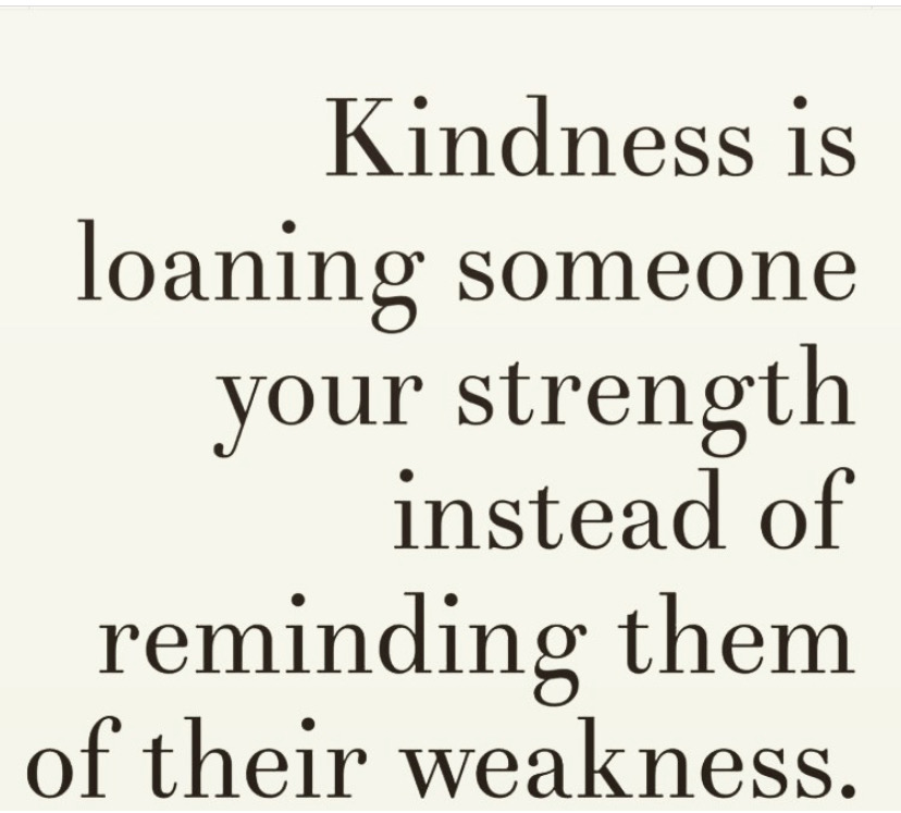 Kindness is...