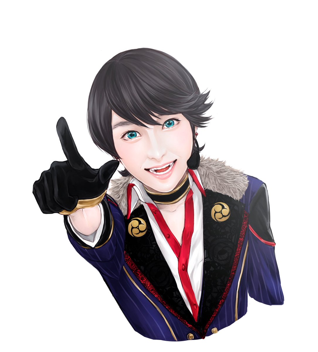 「歌合 乱舞狂乱大千秋楽お疲れ様でした✨
素敵で幸せな時間を沢山ありがとうございま」|ゆたのイラスト