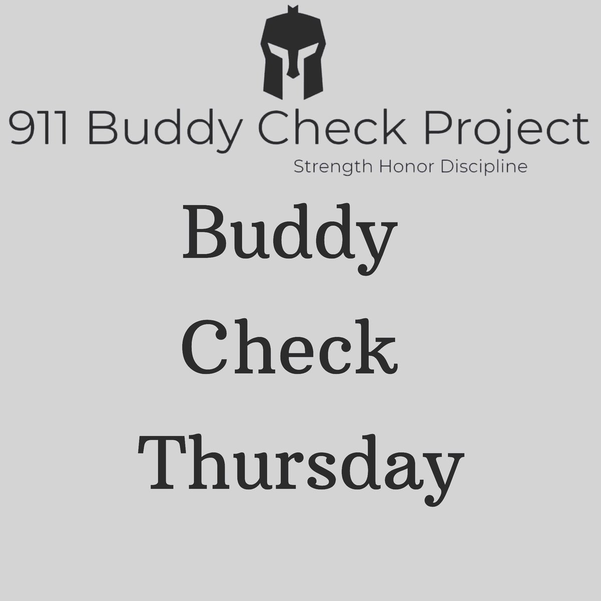 911BCP's tweet photo. Reach out and check on your brothers and sisters.
#911BuddyCheckProject https://t.co/ijlZpyGgIR