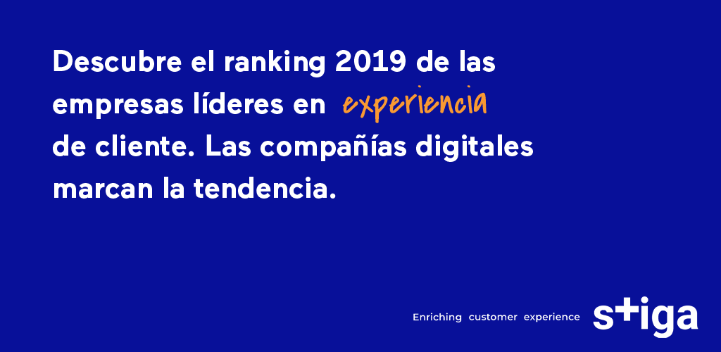 stigacx's tweet image. Según los resultados del #iscx, durante 2019, las diferencias de #experienciadecliente se han maximizando entre los diferentes sectores. Las nuevas compañías digitales encabezan el ranking de satisfacción. #CX #plataformasdetransporte #OnDemand #ecommerce 
stigacx.com/blog/iscx-expe…
