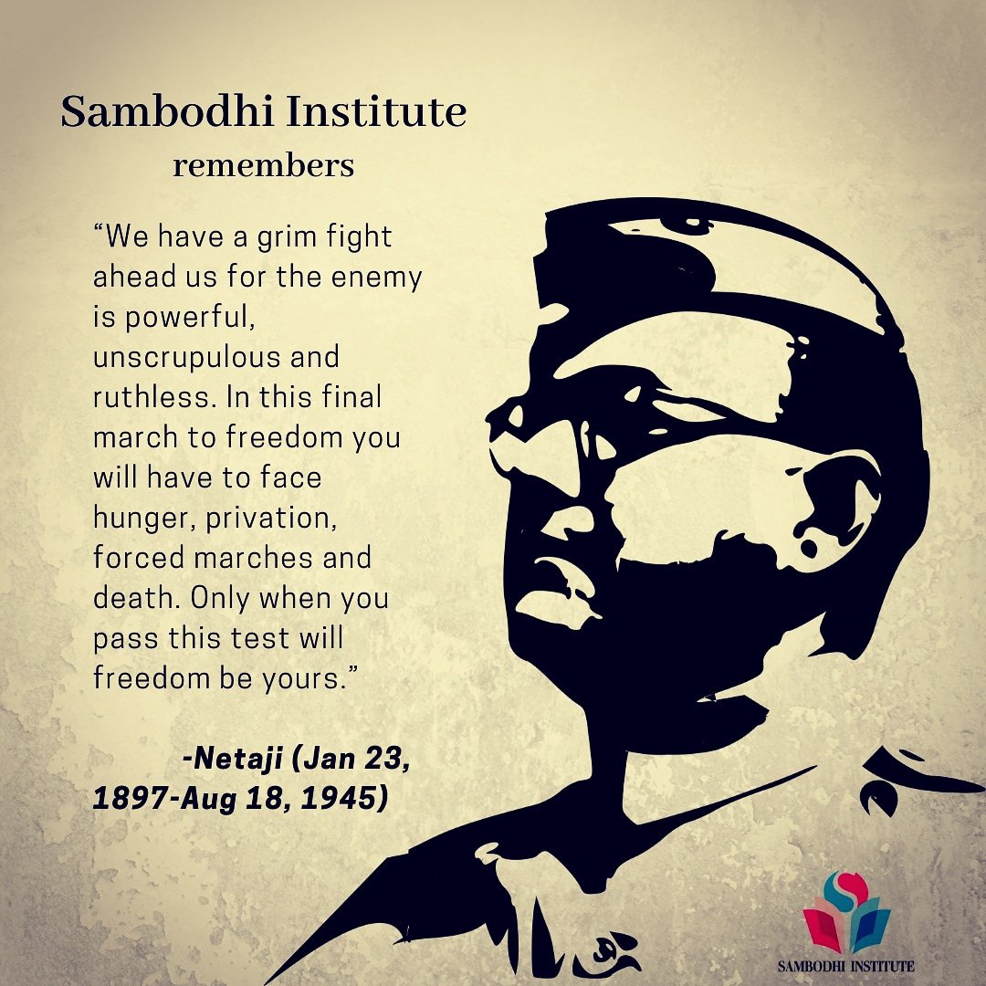 sambodhisays's tweet image. #subhashchandrabose #netaji #Anniversary #bengaltiger #Spy #INA #azadhindfauj #azaadi #freedom #Indian #national #army #India #freedomfighter #Salute