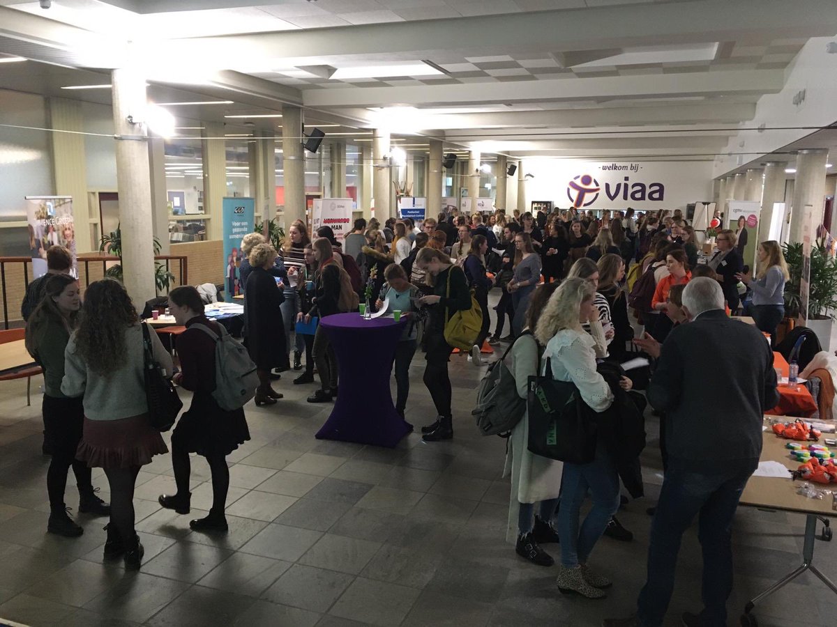 Werkvelddag ‘het is jouw keus, wat kies jij?’ ⁦<a href="/viaazwolle/">Hogeschool Viaa</a>⁩ #verpleegkunde
