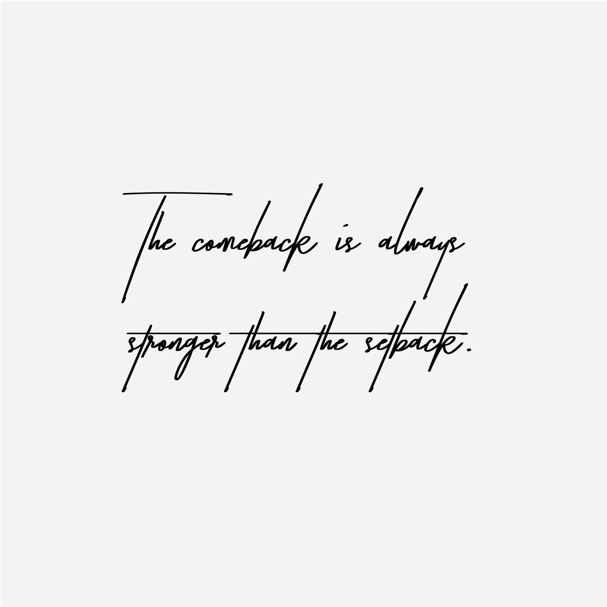 Why? Setbacks are unavoidable in life. A setback can take us to depression in life and also can help us to unleash our full potential. Fear and doubt, they will short-circuit the mind and lead us to depression. In pain, you will find the courage and in faith, to fight the setbac