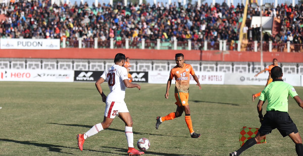 ddsportschannel's tweet photo. Football: Mohun Bagan registered an emphatic 3-0 victory away from home against Neroca FC, to extend their lead at the top of the table to six points.
#NFCMB https://t.co/df2GPGEMln