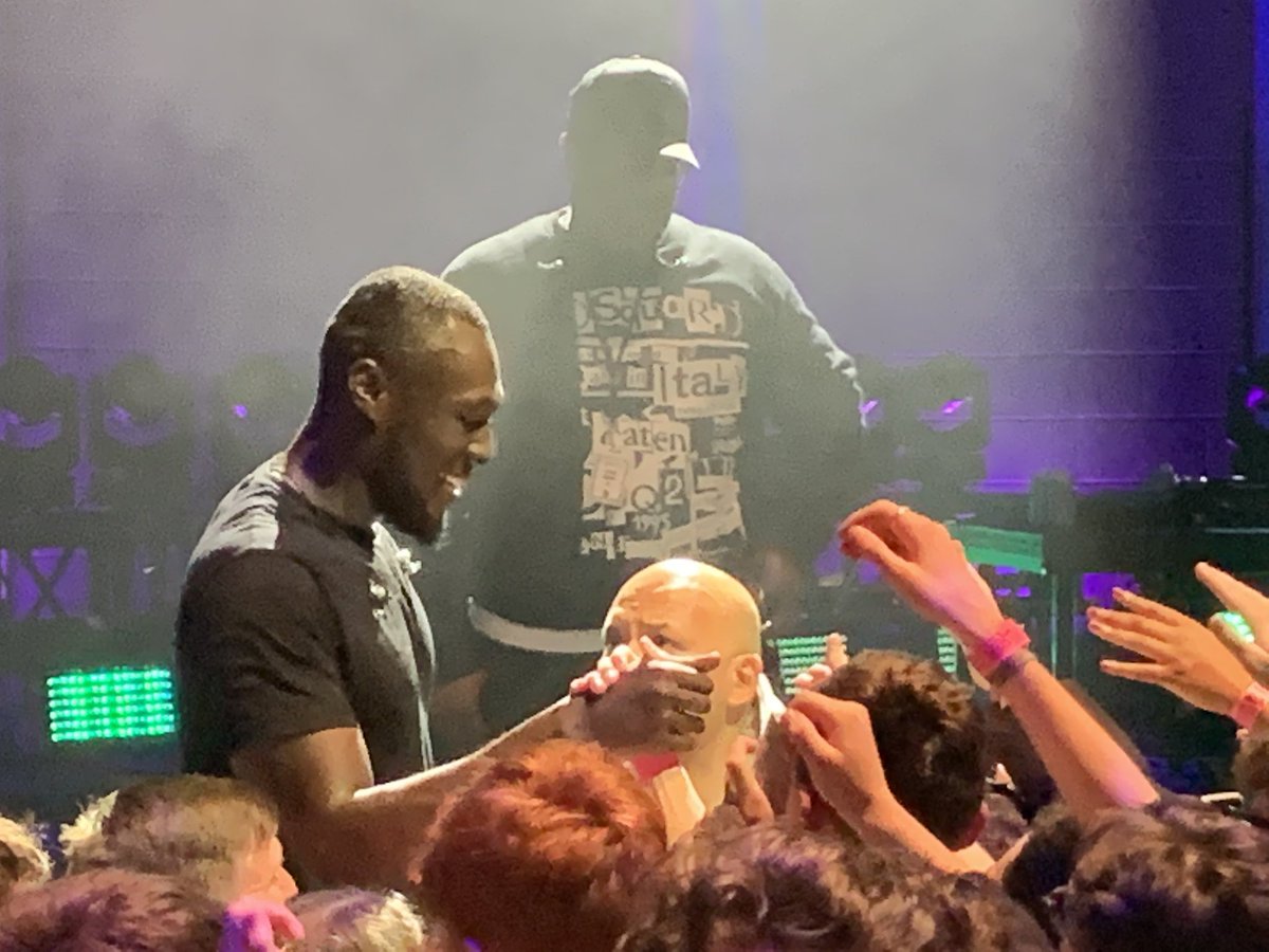 amesrobbs's tweet photo. @stormzy @BanquetRecords @Rosetheatre So privileged to see @stormzy up close, amazing performance amazing night #mumsnotdisappointed ❤️ https://t.co/qRJHJl7rrW