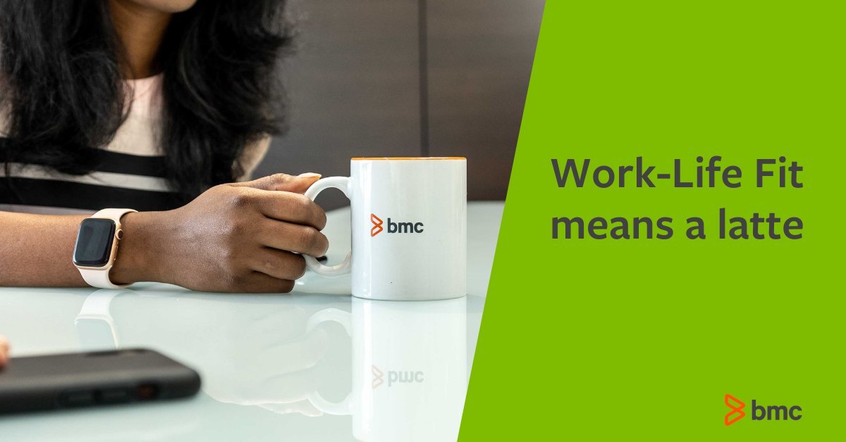 sweeneymms's tweet photo. From coffee breaks to work-life fit, BMC prioritizes my need for flexibility. Find a #career with a “latte” of balance: https://t.co/grWgdxoqFC https://t.co/4Fn1Ph0Zi2