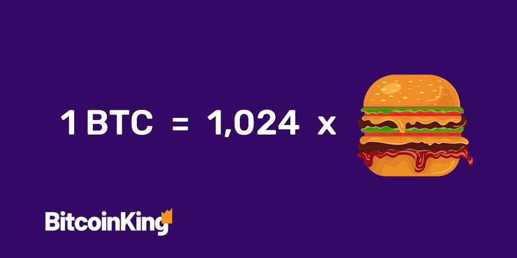 I only need 2 things in my life.

Bitcoin and burgers. 

#bitcoin #BTC #Crypto