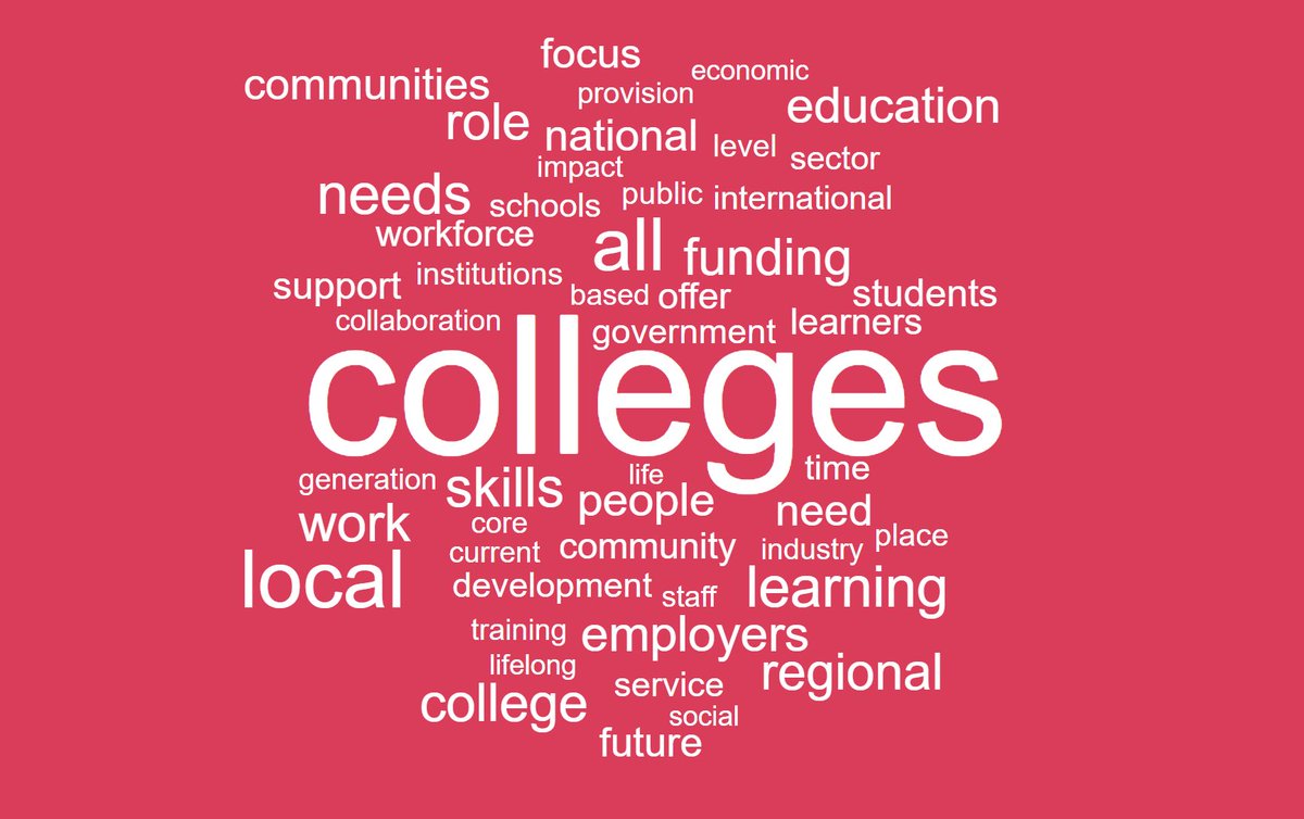 What role will the #CollegeoftheFuture play in ten years' time across the UK?

Here's what the respondents to our consultation said.

We still want to hear from you as we move towards drafting recommendations. Share your thoughts &amp; find out more here: collegecommission.co.uk