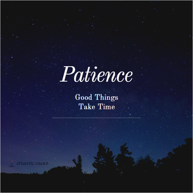 Atlantic_grp's tweet photo. Be Patient- Great Things Will Come! #thursdaymotivation #inspiration #patience #success #goals #success #hardworkpaysoff #persistence #atlanticgroup #atlanticrecruiters #bestplacestowork #dowhatyoulove https://t.co/52z0qvtUfy