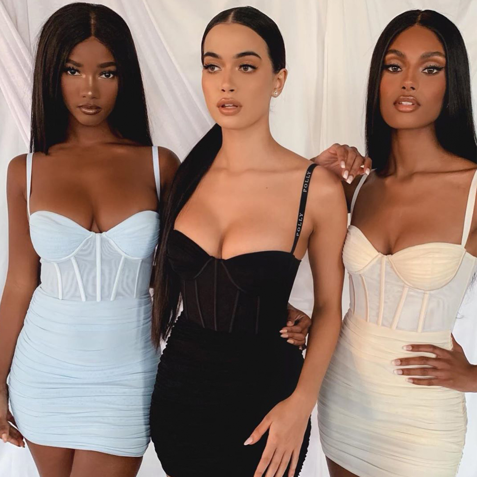 Oh Polly on X When you a ya friends Our girls the new mesh corset dresses Part of the
