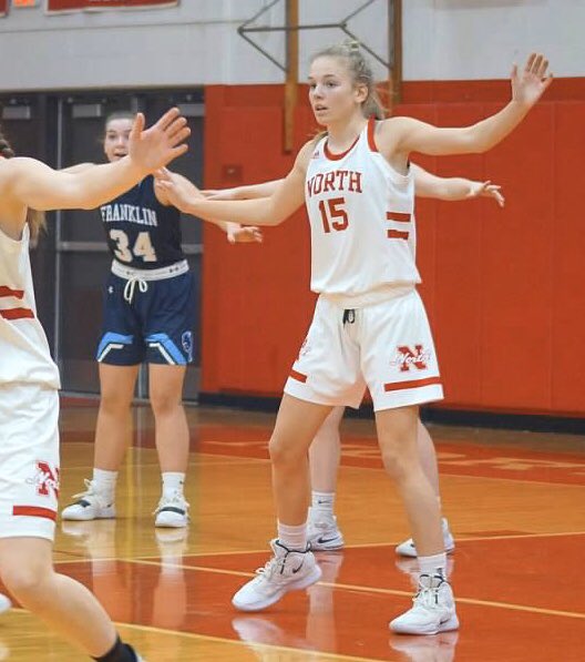 bigredhoopclub's tweet photo. HOME GAME: The North Girls host Hock/Davenport leading Foxboro on Friday 1/24 at 6:30. Frosh 3:30; JV 5 🏀 @NASPN_news @North_Hoops1 @NorthHigh1 https://t.co/wzgMCgNODG