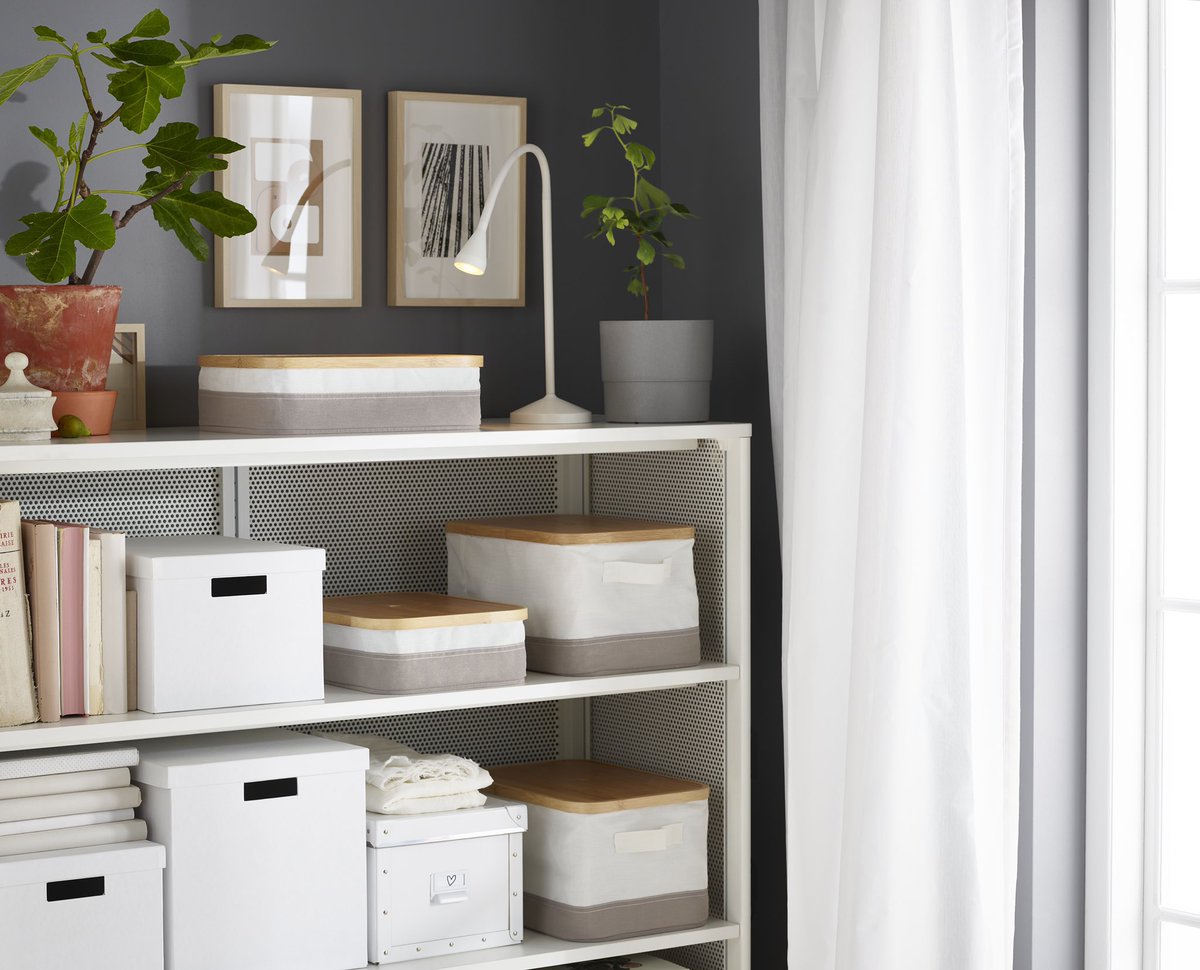 IKEAQatar's tweet photo. Practical. Beautiful. Sustainable.
The right #storage box does so much more, than just store. #bamboo #interiordesign #smallstorage #sustainable https://t.co/eKMfRaeYez