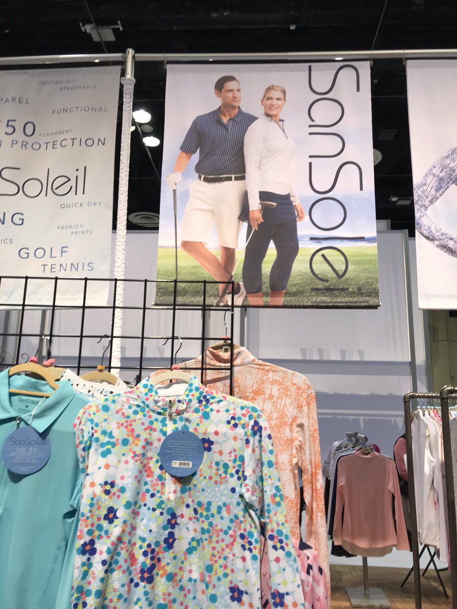 HVCC_Golf's tweet photo. Our #1 ladies line:  San Soleil!  Has great styles for this season! https://t.co/ZsSzFzkN7Y