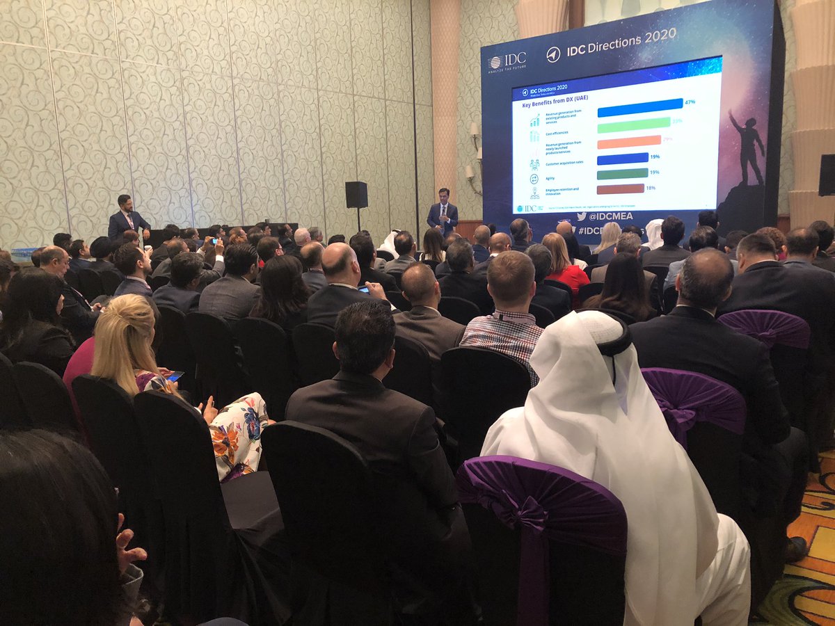 Full house. State of multiplied innovation in #UAE. <a href="/ranjitrajan1/">Ranjit Rajan</a> taking center stage. <a href="/IDCMEA/">IDC | MEA</a> #IDCDirections