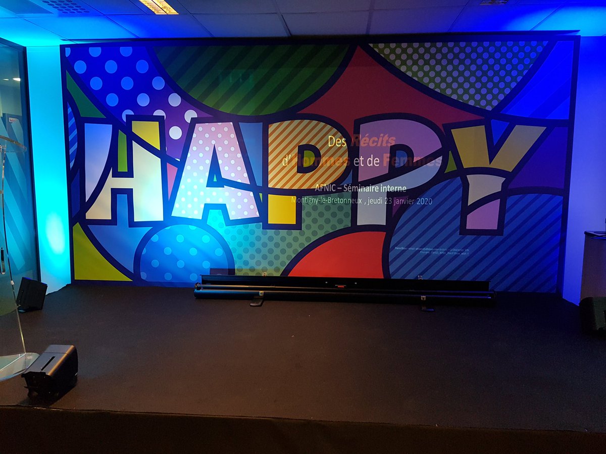 pascalvella's tweet photo. Séminaire interne #Afnic sur l'appropriation de la nouvelle stratégie spécial pop art avec keynote par @_pierreblanc ! https://t.co/fW6H3QXgJq