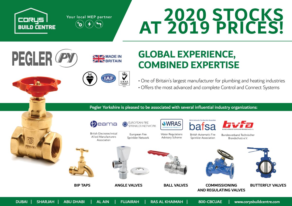 CorysBC's tweet photo. IN STOCK! UK manufactured, high quality valves for your projects are available in all our branches. Send your requirements and get the valves at 2019 prices!
#CorysBuildCentre #YourlocalMEPpartner #PEGLER #Valves #Availability #Stocks https://t.co/eFMzc4AbGN