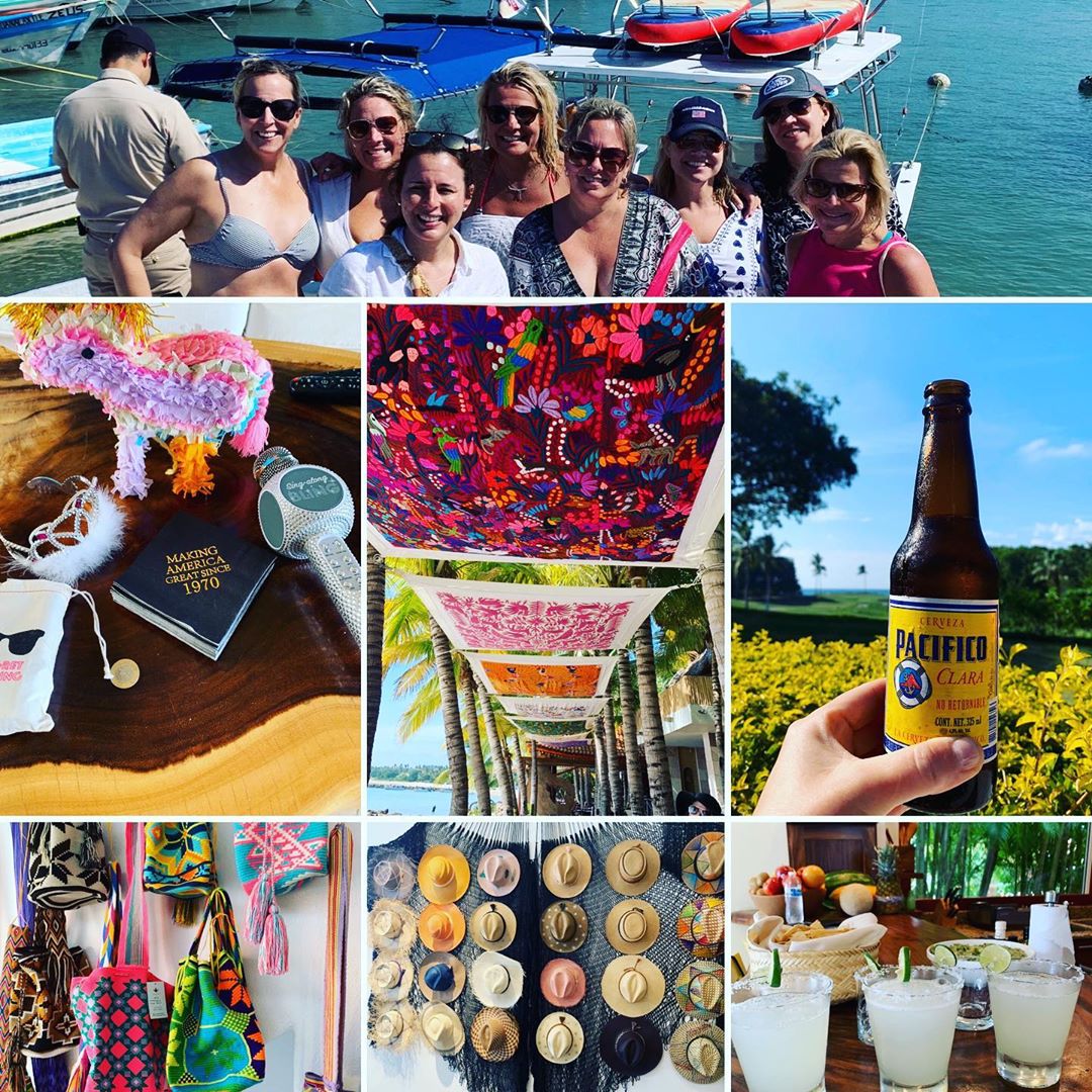 hearternauert's tweet photo. So much fun! #beachdays 🏖#whalewatching 🐳 #beer #margaritas 🌶 #snorkeling #lol 🤣🥳#danceparty 💃#DJ 🎵 #pacificocean 🌊#girlstrip #colorsofmexico 🇺🇸🇲🇽👱🏻‍♀️👑    &amp; more 👱🏻‍♀️👱🏻‍♀️#mexico #puntamita https://t.co/fsv12npwGW