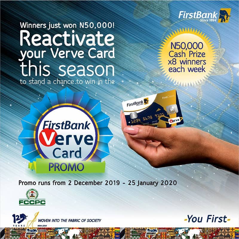 OlisaOsega's tweet photo. FirstBank verve card users are winning lots of cash in the ongoing promo. Many people have been credited with 50k cash prize, what are you still waiting for?
#WinWithVerve https://t.co/cAoCdvNb44