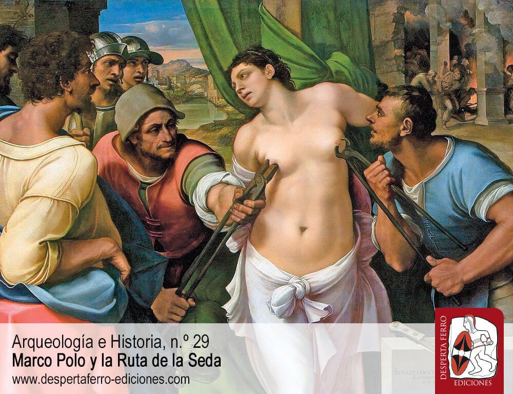 EN DESPERTA FERRO ARQUEOLOGÍA E HISTORIA N.º 29: Marco Polo y la Ruta de la Seda, introduciendo el n. º 30, Erotismo y muerte en la arena. Una aproximación al martirio cristiano desde la perspectiva de género por Clelia Martínez Maza (Universidad de Málaga) 

Mañana a la venta
