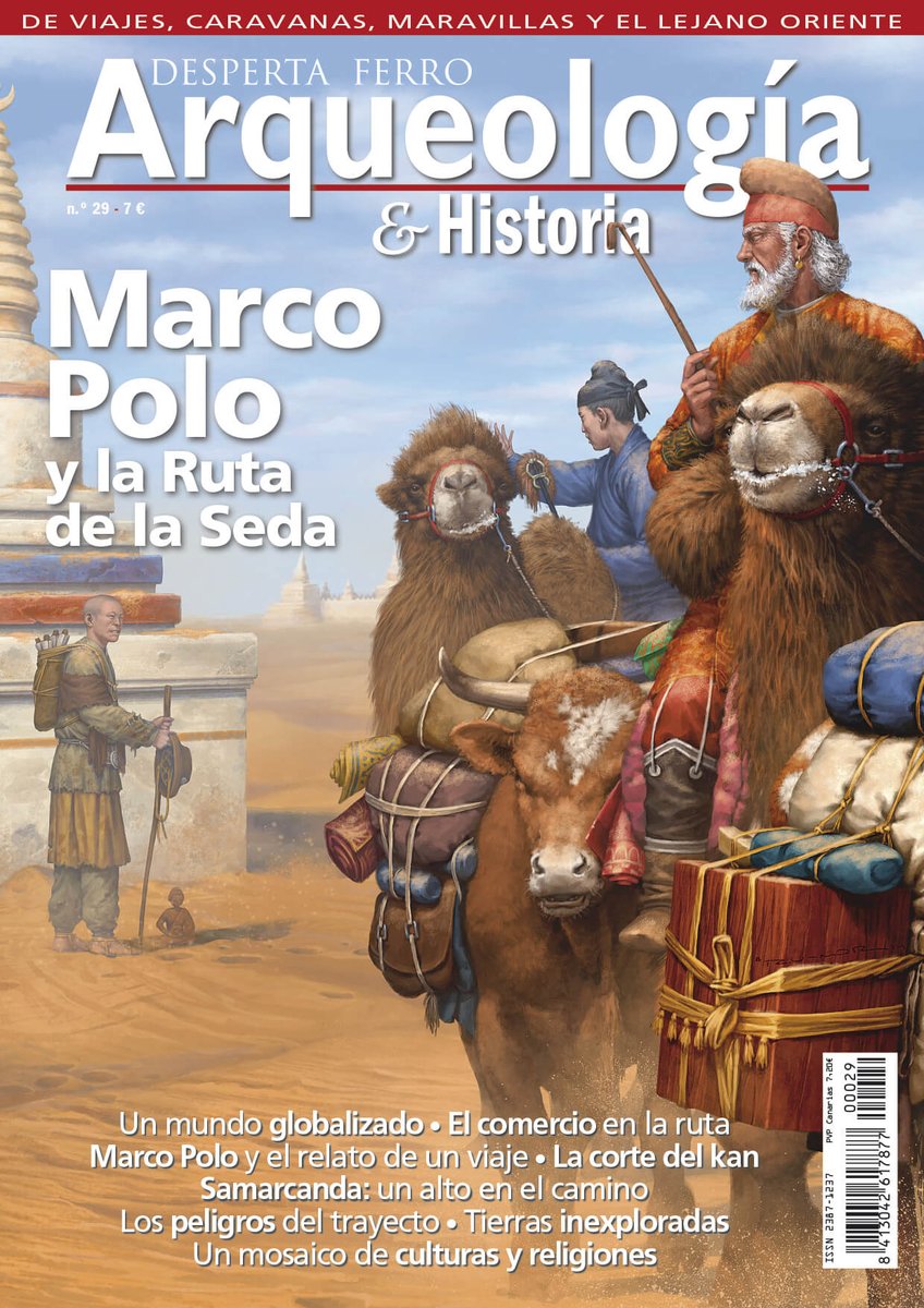 DESPERTA FERRO ARQUEOLOGÍA E HISTORIA N.º 29: Marco Polo y la Ruta de la Seda

¡Ya a la venta! 🐫🐫🐫despertaferro-ediciones.com/revistas/numer…