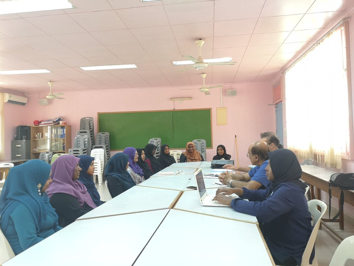 raec_mv's tweet photo. Consultants from World Bank, visited RAEC to meet the staff and parents, with regard to the collection of data for ESP programs implementation
#REAC
#EachToSucceed
@aisthly
@MoEdumv https://t.co/4A89IXJgh8