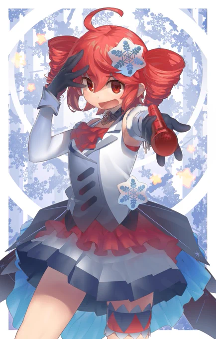 #重音テトSNOWDIVA2020
かわいい… 
