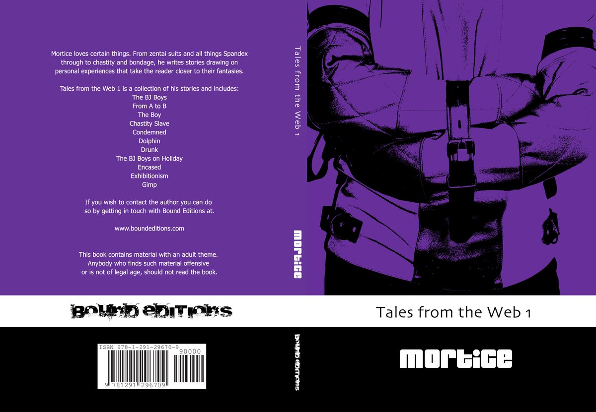 BoundEditions's tweet photo. Tales from the Web 1 by Mortice
11 short stories of rubber bondage. Including The BJ Boys. Follow the tale of two lads who find their clothing has been taken after swimming in the local pool. Left are two rubber suits and instructions to find their gear ! https://t.co/HgFbg8BnsE