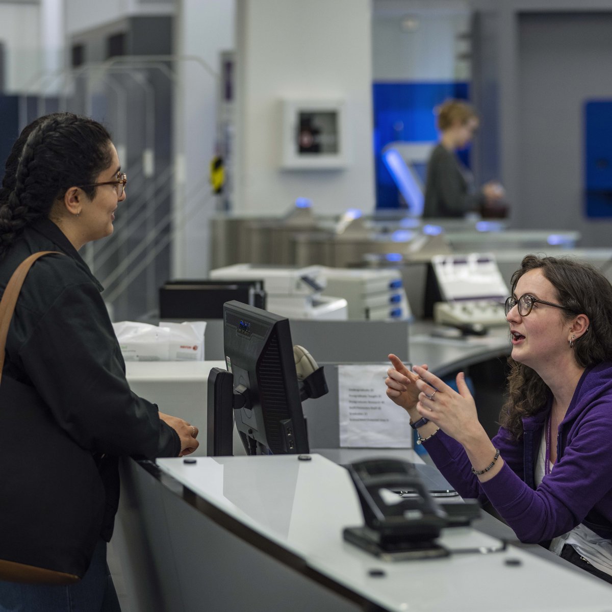 UoMLibrary's tweet photo. Only two days of exams to go! ⏲️ ⌛🧠 Stay focused and remember, if you need anything, our friendly staff are here to help #ExamExtra https://t.co/r0pPrtueRg https://t.co/pip5cqS5hn
