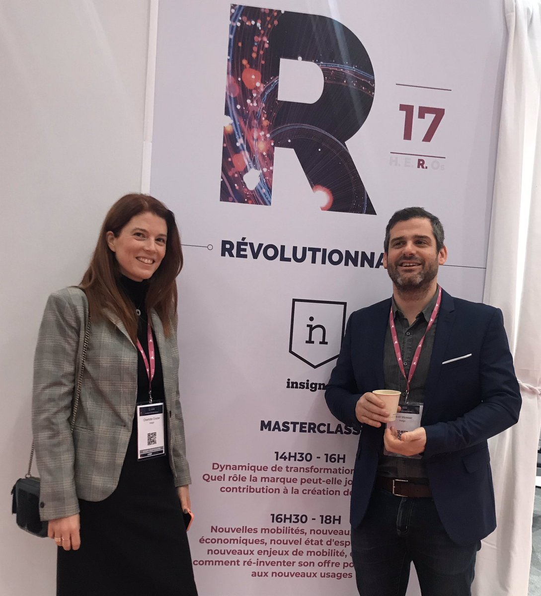 Agence_Insign's tweet photo. .@dmoss73 expert #DigitalTransformation et @chacrozier experte #marketing #activation réunis à @EDFutur à #lyon pour hybrider le futur de votre #entreprise et de votre #marque . Retrouvez nos H.e.r.o dans la loge de l’agence #insign #businesshacking ! https://t.co/yK8fIPvo4R