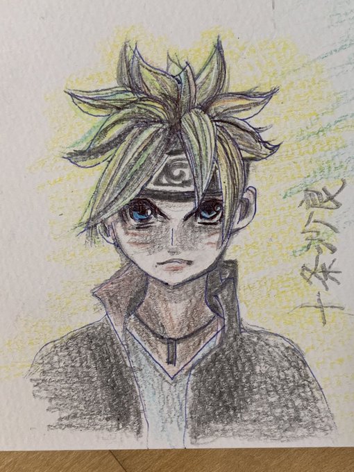 ボルトのtwitterイラスト作品