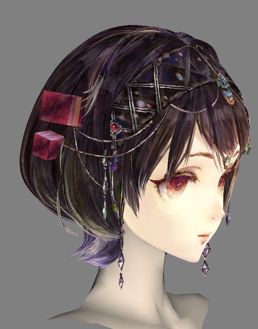髪モデリングのtwitterイラスト検索結果 髪モデリングのtwitterイラスト検索結果