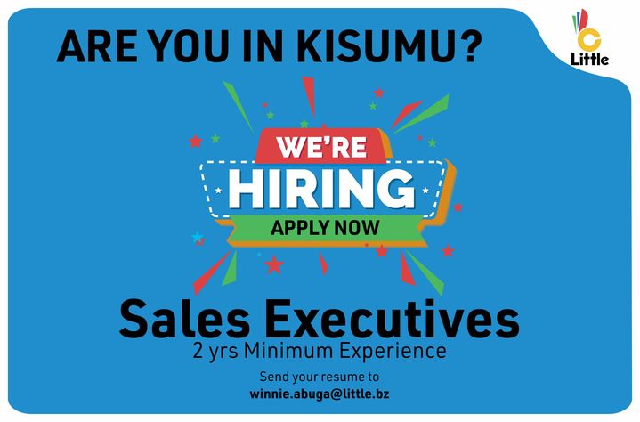 LittleAppKenya's tweet photo. Are you a vibrant, confident and excellent communicator? Can you ace a presentation with grace, poise and eloquence? We are looking for you at Little. Send your CV in by the 29th of January and we'll get in touch. #IkoKaziKe #BetterWithLittle https://t.co/IOyLTM2obF