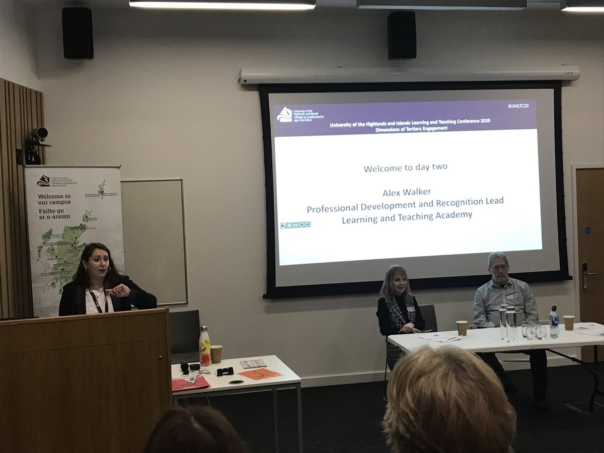 After a great day yesterday, day 2 of the L&amp;T conference starts #UHILTC20